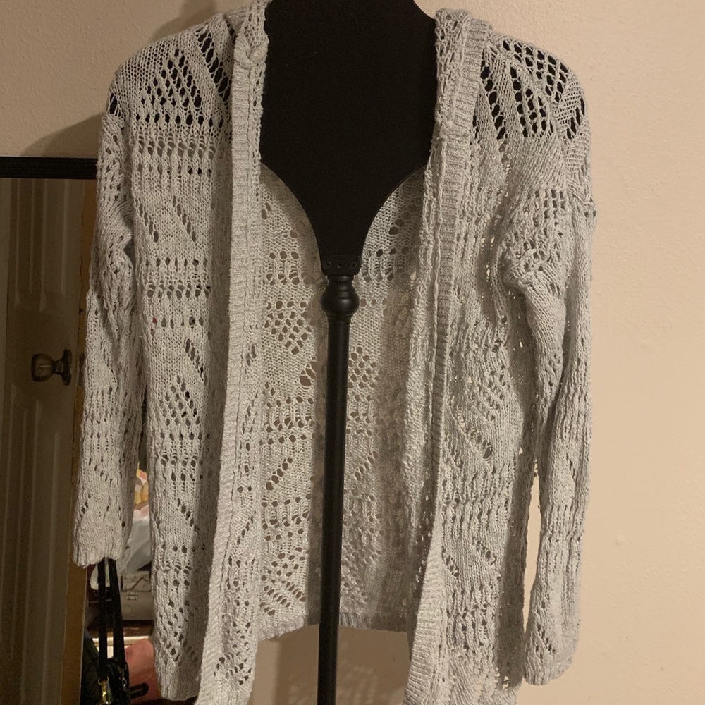 Cardigan with hoodie 🌸